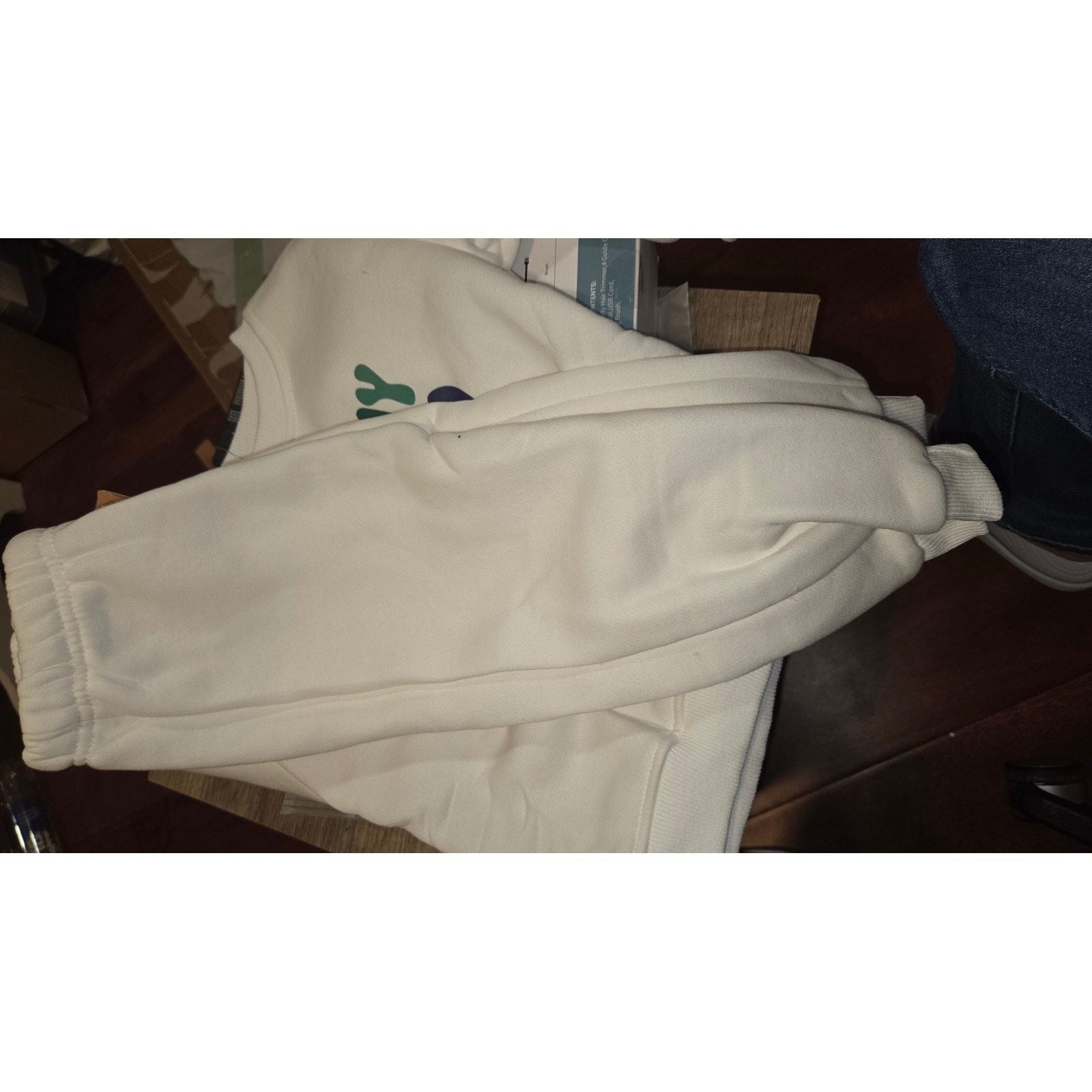 Miniolie Toddler Relax My Aunt Is A Nurse Sweatshirt And Pants Set 2-3t Nwt — image 4 of 8